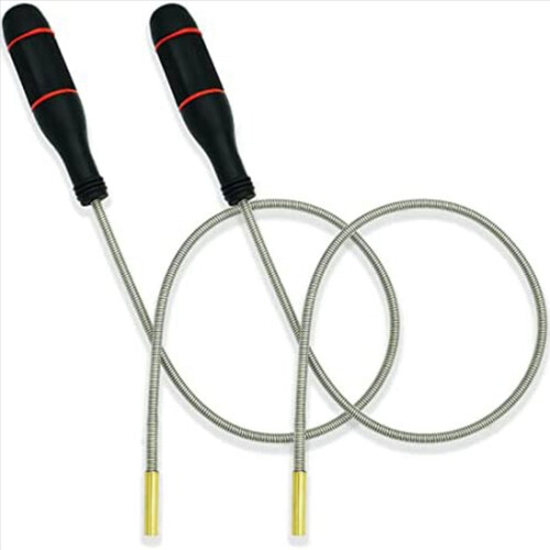 2PCS Flexible Magnetic Pickup Tool, Bendable Magnetic Pickup 2LB 1