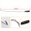 2PCS Flexible Magnetic Pickup Tool, Bendable Magnetic Pickup 2LB 5