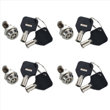 12mm Threaded Keyed Quarter Turn Cam Lock for Drawer Box Locker