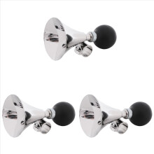 UPPERX Black Rubber Bulb 21mm Dia Handlebar Bike Air Horn Trumpet