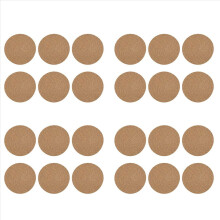 Round Braided Placemats Set of 6 7 Inch Heat Thick Hot Pads