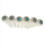 Guitar Bone Bridge Pins with 5.3mm Position Abanlone Dot 3