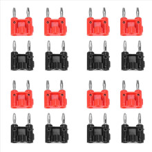 4 pcs Screw Type Dual Banana Plug Speaker Connectors 436 + Type