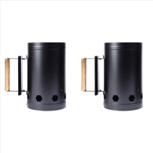 Barbecue Tools Charcoal Ignition Barrels Bamboo Chimney