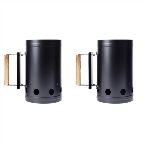 Barbecue Tools Charcoal Ignition Barrels Bamboo Chimney