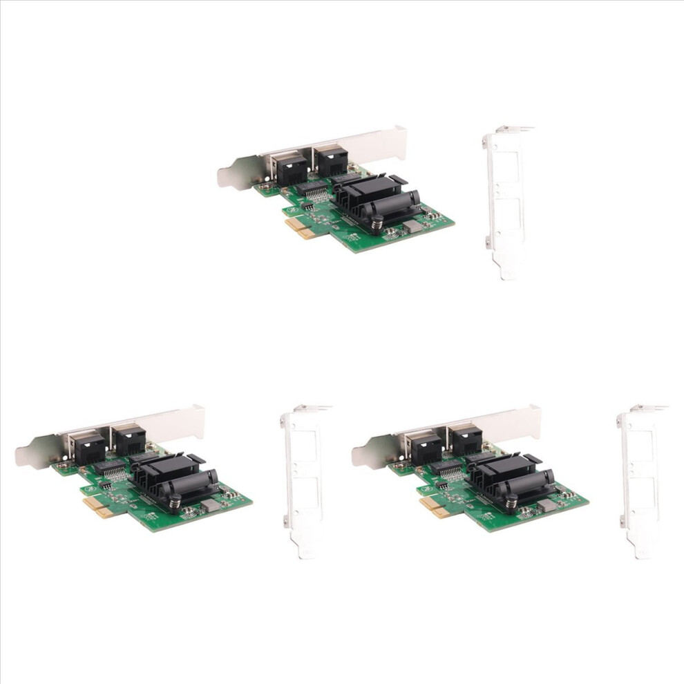 2Port Gigabit Pcie Network Card 1000M Dual Ports Pci Ethernet Adapter 4712746163746