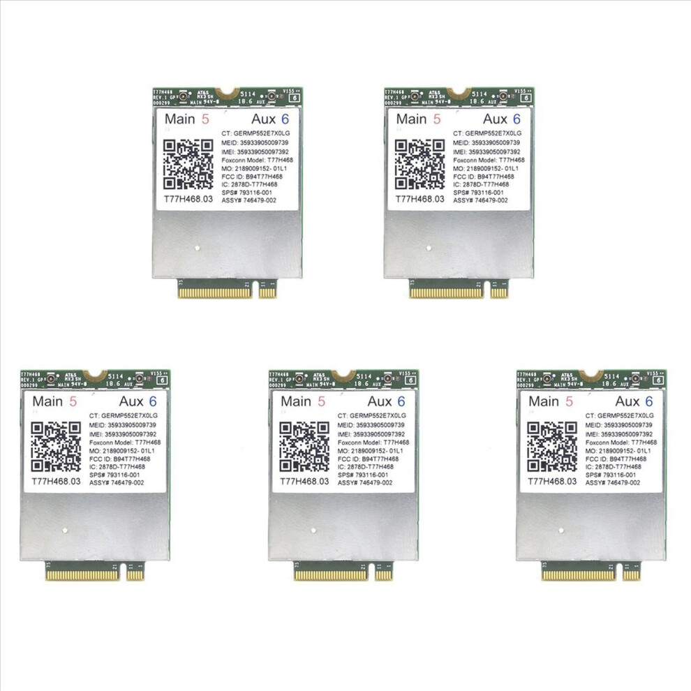 4G Module Lt4211 T77h468 Gobi5000 Lte/Ev-Do/Hspa+Wwan Card 4712746163852