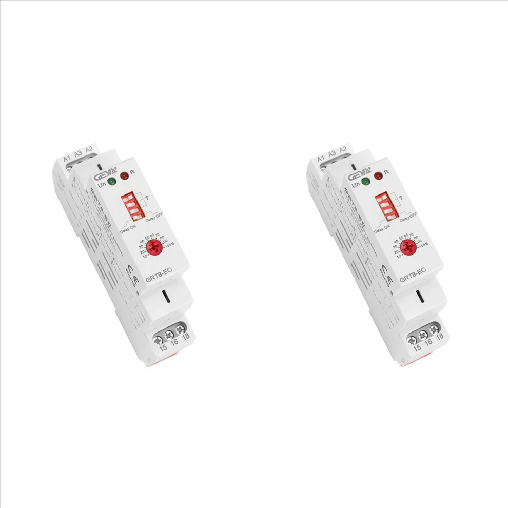 Grt8-Ec 10A Dual Timer Relay On Delay Or Off Delay Relay Ac230v 4712746153136
