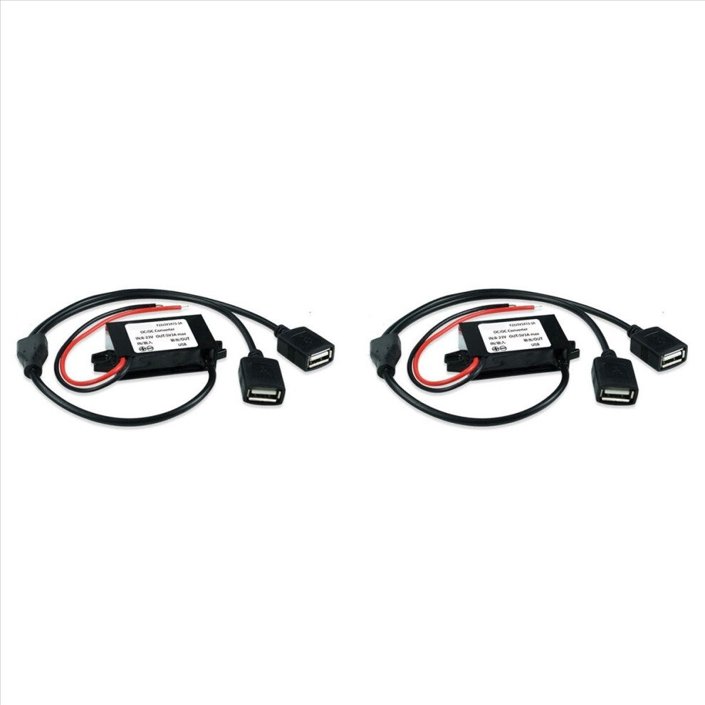 12V (8-23V) To 5V 3A Female Usb Car Power Converter Voltage Regulator 4712746151101