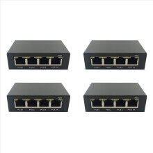 4 Port Gigabit POE Extender 100/1000M Network Switch Extender