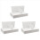 30 Pack Paper Picture Frames, Standing White Cardboard Photo Frames 1