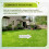 5 Pack White Blank Wedding Directional Yard Signs, Yard Signs 5