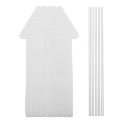 5 Pack White Blank Wedding Directional Yard Signs, Yard Signs 2