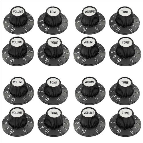 Tone Volume Control Knobs for Guitar Bass Amplifier Effect Pedal