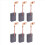 6-PACK CB-318 Carbon Brushes Replacement Carbon Brushes for 4