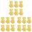 3-Pairs Earring Backs,Earring Backs Lifter (Gold) 1