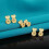 3-Pairs Earring Backs,Earring Backs Lifter (Gold) 2