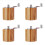 Pepper Mill, Hand Crank Wood Pepper Grinder 1