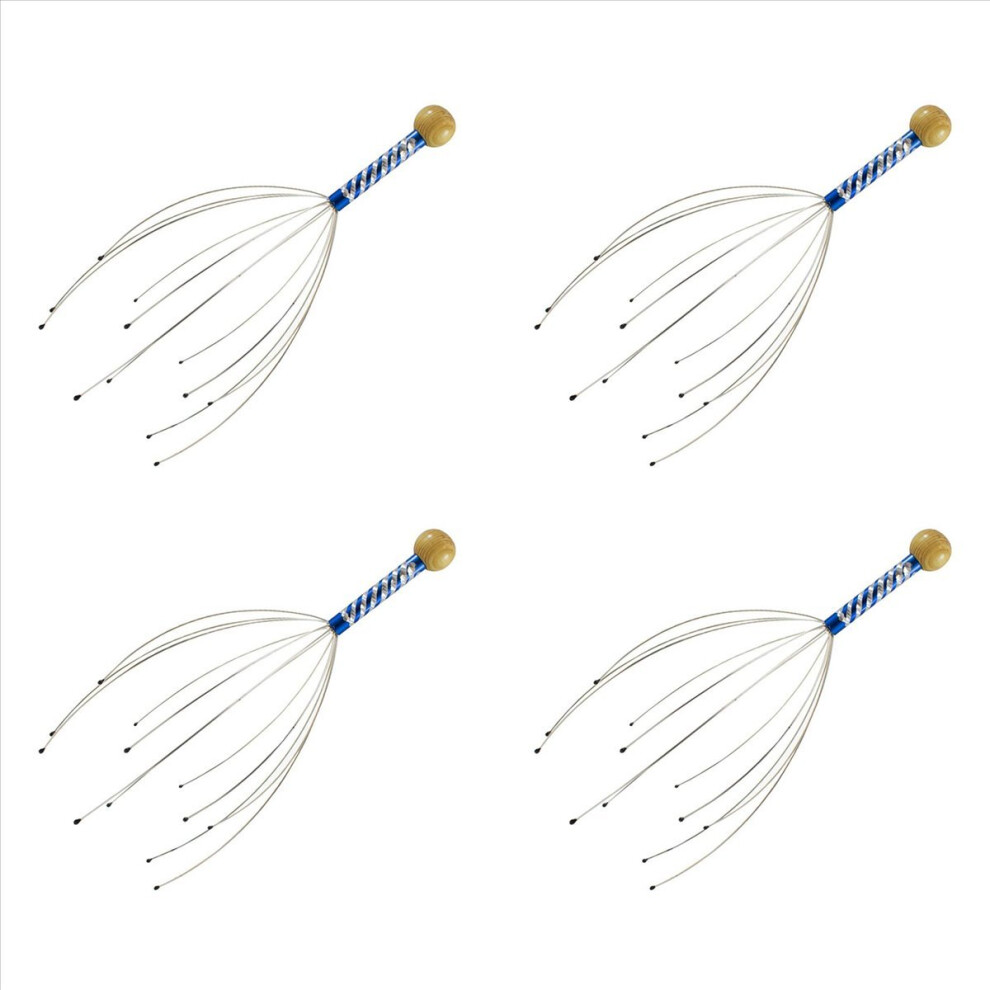Head massage spider head masseur for relaxation therapy and stress