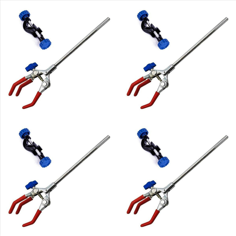 Lab Clamp 3 Finger Adjust Jaw With Scientific Extension 4712746141294