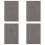 Stamp Sheet for Lasers Engraving Machine with A4 Size (Dark Gray) 1