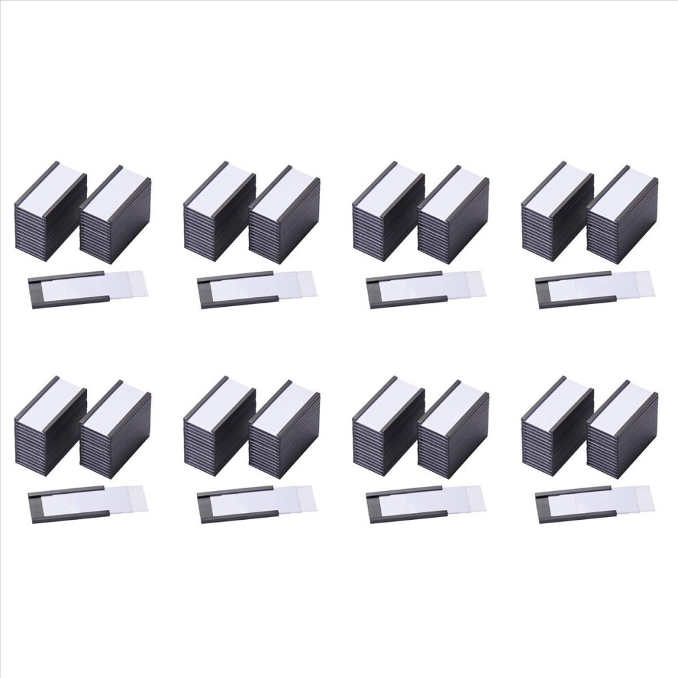 50Pcs Magnetic Label Holders with Data Card Holders (1 x 2 Inch)-image-OPC-PMGFBSM-NEW