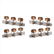 2Pcs 1:15 Classical Silver Guitar Tuner Tuning Machine Heads Keys