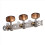 2Pcs 1:15 Classical Silver Guitar Tuner Tuning Machine Heads Keys 5