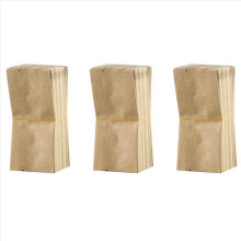 50Pcs Papier Kraft Emballage Cadeaux Bonbons The 10.5cmx5cmx2cm