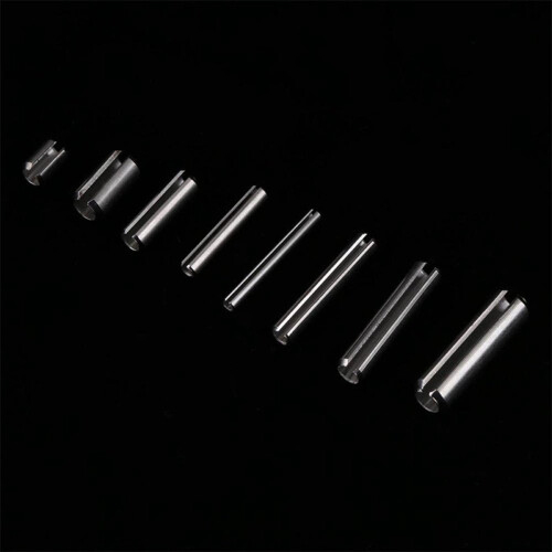 280Pcs Stainless Steel Slotted Spring ,Split Spring with Box 1