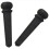 6Pcs Black Ebony Shell Guitar Bridge Bone Pins Set with Abalone Dot 5