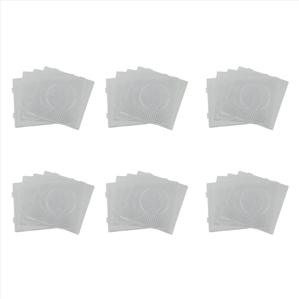4X Clear 145X145mm Square Large Pegboards Board Fuse Bead 4712746184147