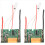 2Pcs PCB Circuit Module Board for BL1830 BL1840 BL1850 LXT400 2