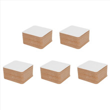 Self-Adhesive Cork Coasters for DIY Crafts Supplies (50, Square)
