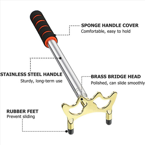 Billiards Cue Stick Bridge, Pool Cue Accessory,Low Bridge Head 1