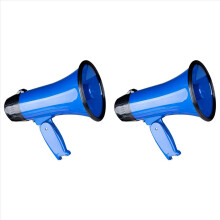 25 Watt Compact Speaker PA Bullhorn - with Built-in,Blue