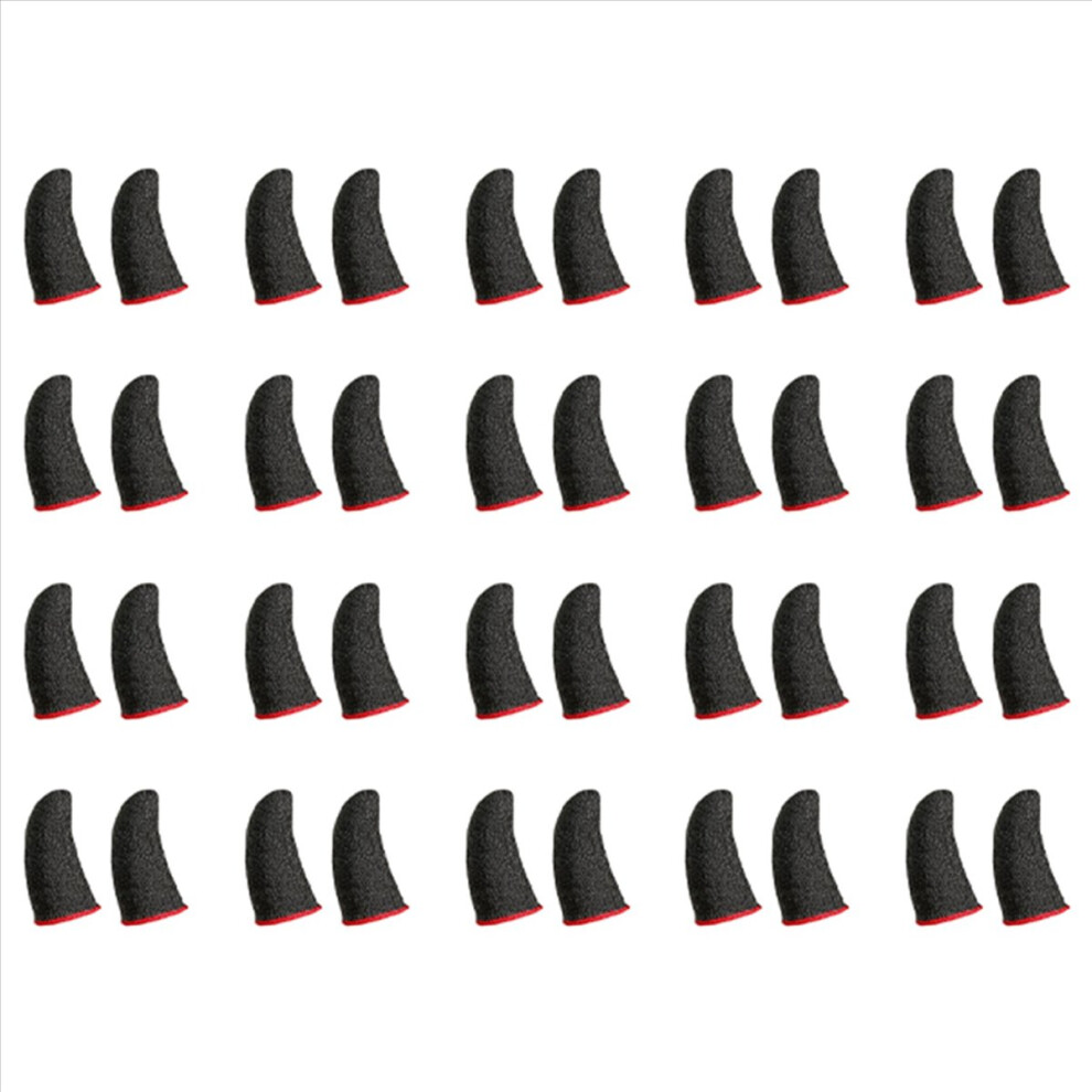 20Pcs Sweat Proof Waterproof Gaming Controller Finger Cover Silver 4713420264223