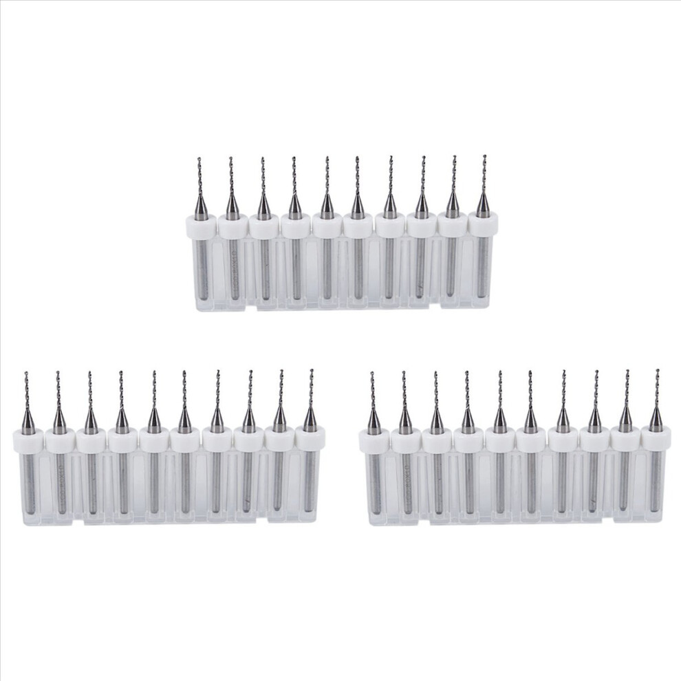 10pcs/Set 0.8mm PCB Print Circuit Board Carbide Mini Drill Bits Tool-image-OPC-PMGFDKK-NEW