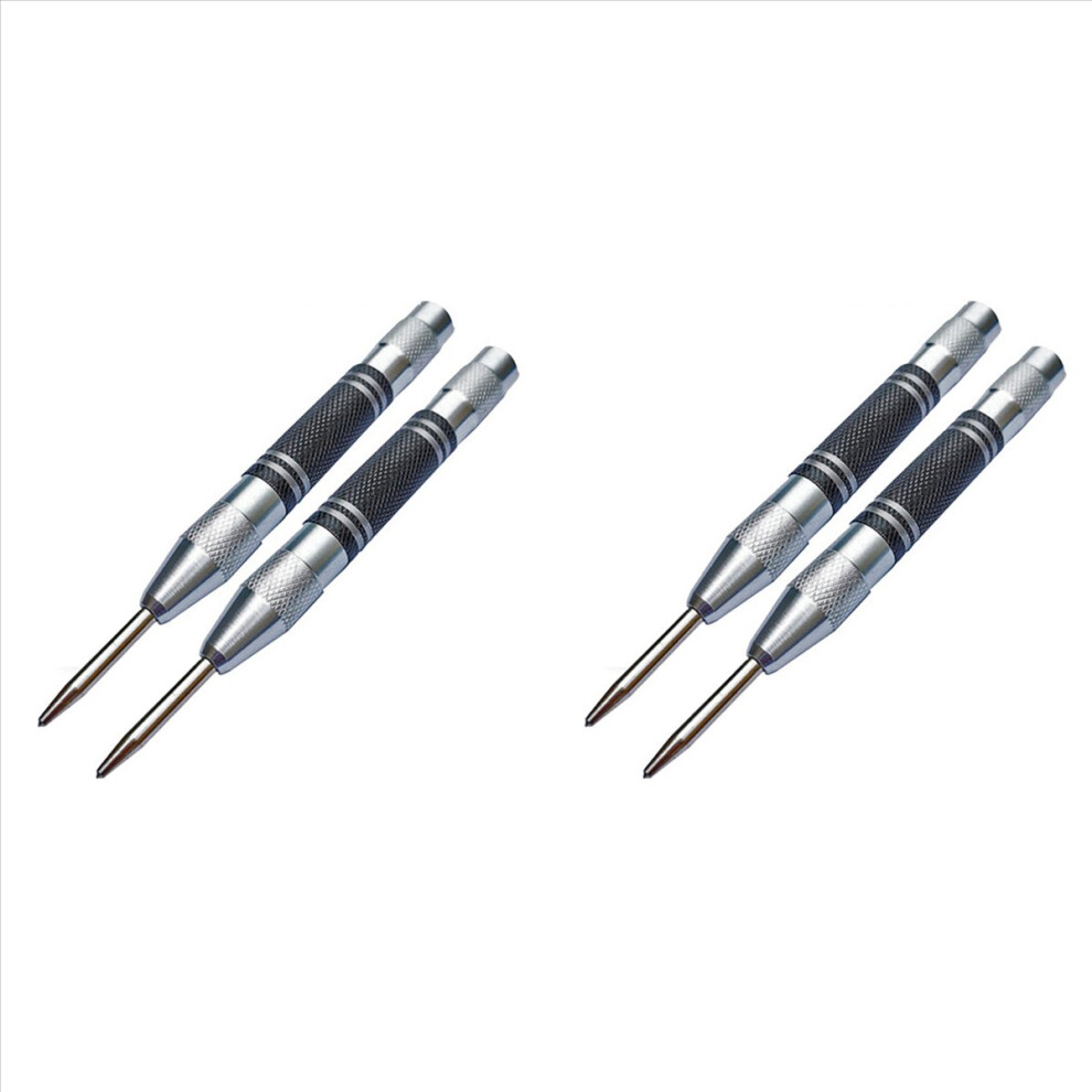 2Pcs Automatic Center Punch Center Hole Punch Spring Loaded 4712746175855