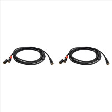 Y Adapter Subwoofer Y Cable 1X to 2X RAC Audio Cable,2 Meter