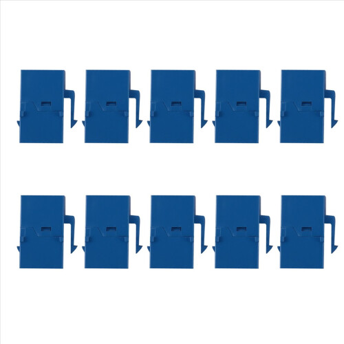 10Pcs RJ45 Connector Cat6 Extension Coupler Adapter,Blue 1