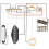 Prewired Guitar Control Plate Assembly,Loaded 3-Way Blade Switch Push 3