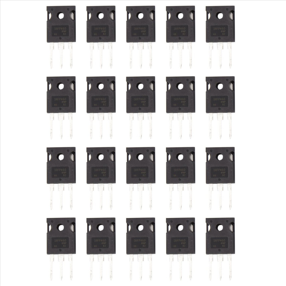 5Pcs 5X Irfp460 20A 500V Power Mosfet N-Channel Transistor 4713420267125