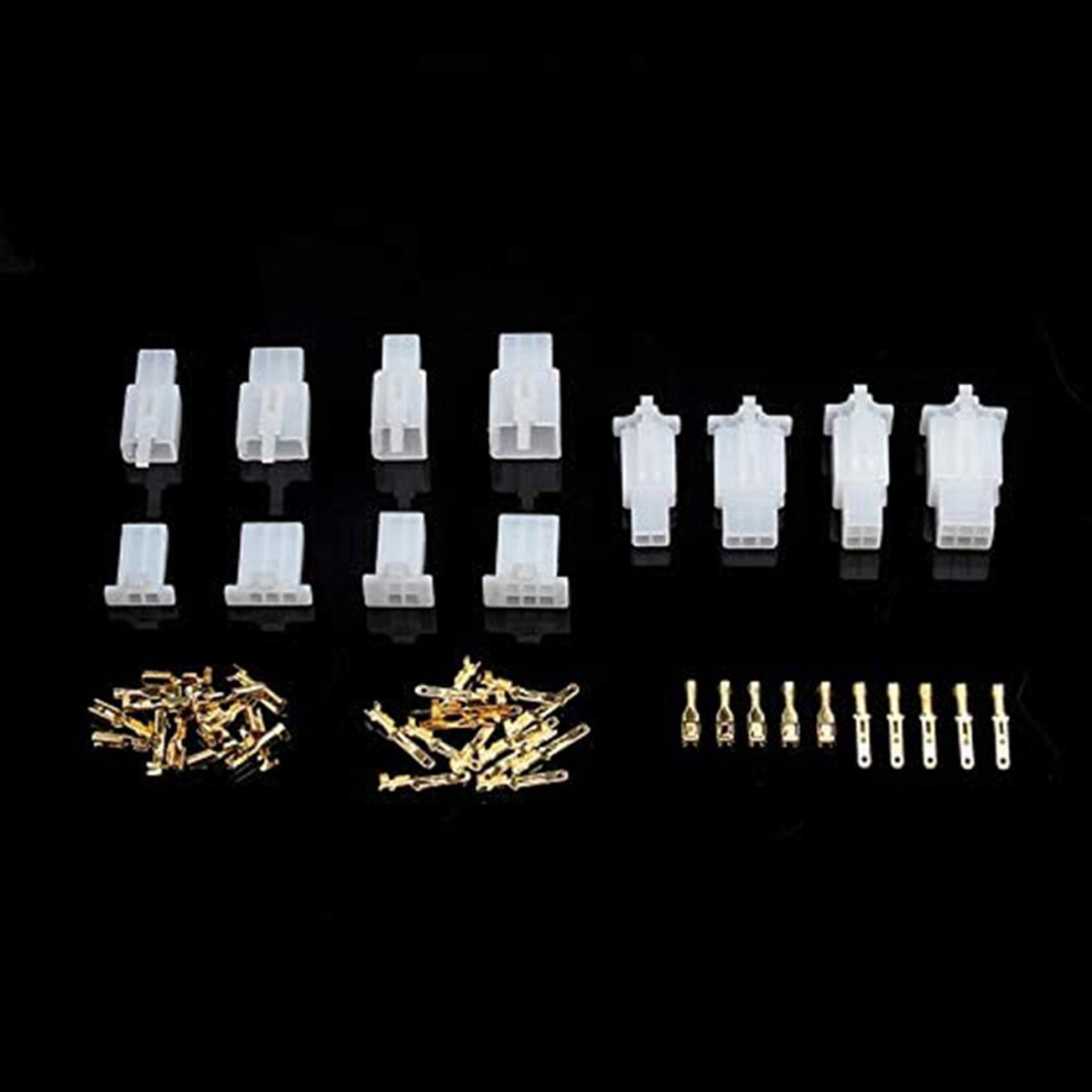 200 Pcs 2.8Mm Automotive Wire Connector 2/3/4/6 Pin Cable Terminal 4713420270842