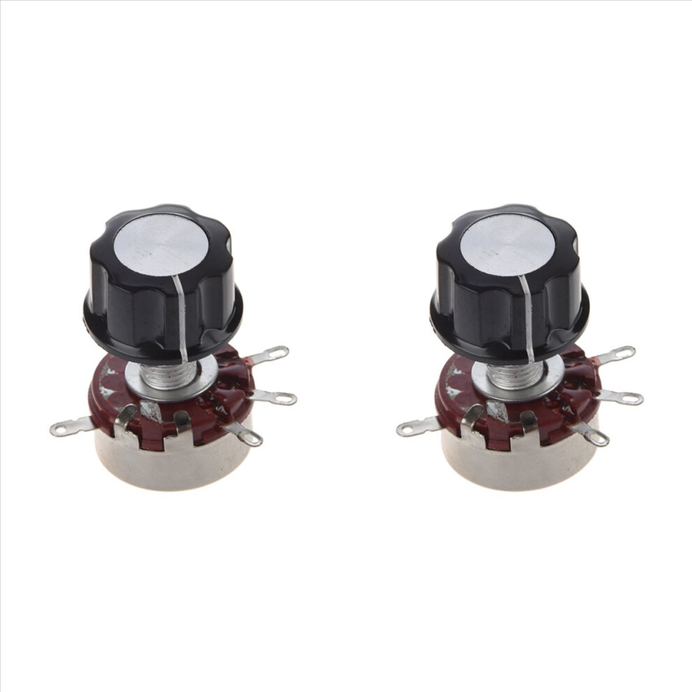 Replacement 6Mm Shaft Dia 470K Ohm 2W Pots Potentiometer W Knob 4713420265312