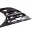 4Pcs Front Bumper Fog Light Chrome Grill Trim Cover Left Right 7