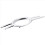 4Pcs Front Bumper Fog Light Chrome Grill Trim Cover Left Right 3