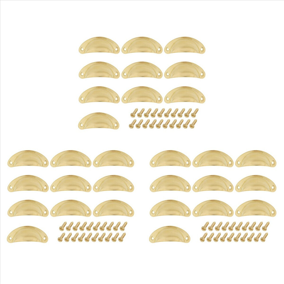 Cup Drawer Pull Cabinet Handle 66Mm Hole Centers, 10 Pack 4713420271801