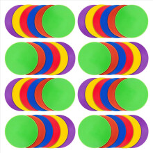 12Pcs Colored Spot Marker for Football Basketball Training Practice