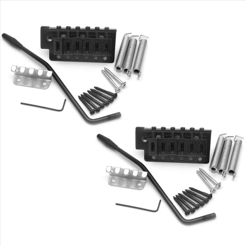 52.5mm Guitar for Tremolo Bridge Set,Black